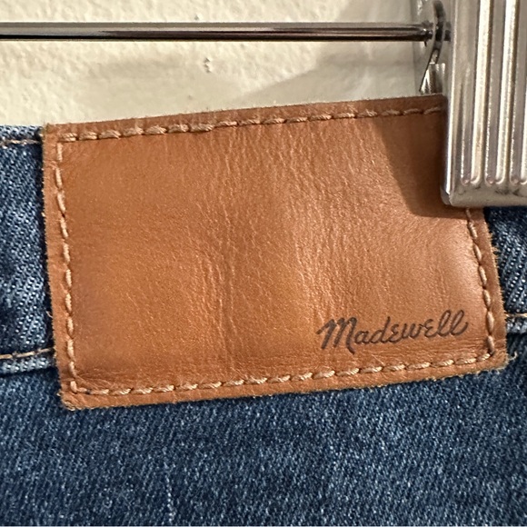 Madewell Tapered Leg High Rise Denim - Picture 6 of 10